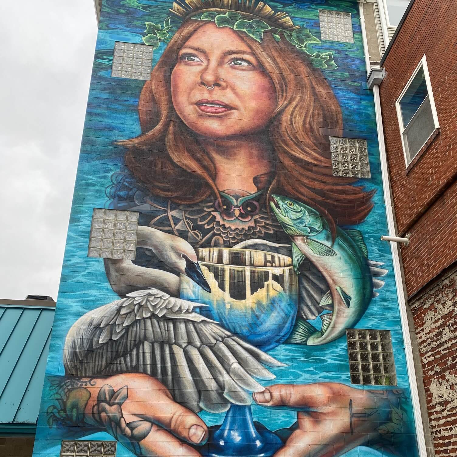 Portrait Mural in Indiana, PA